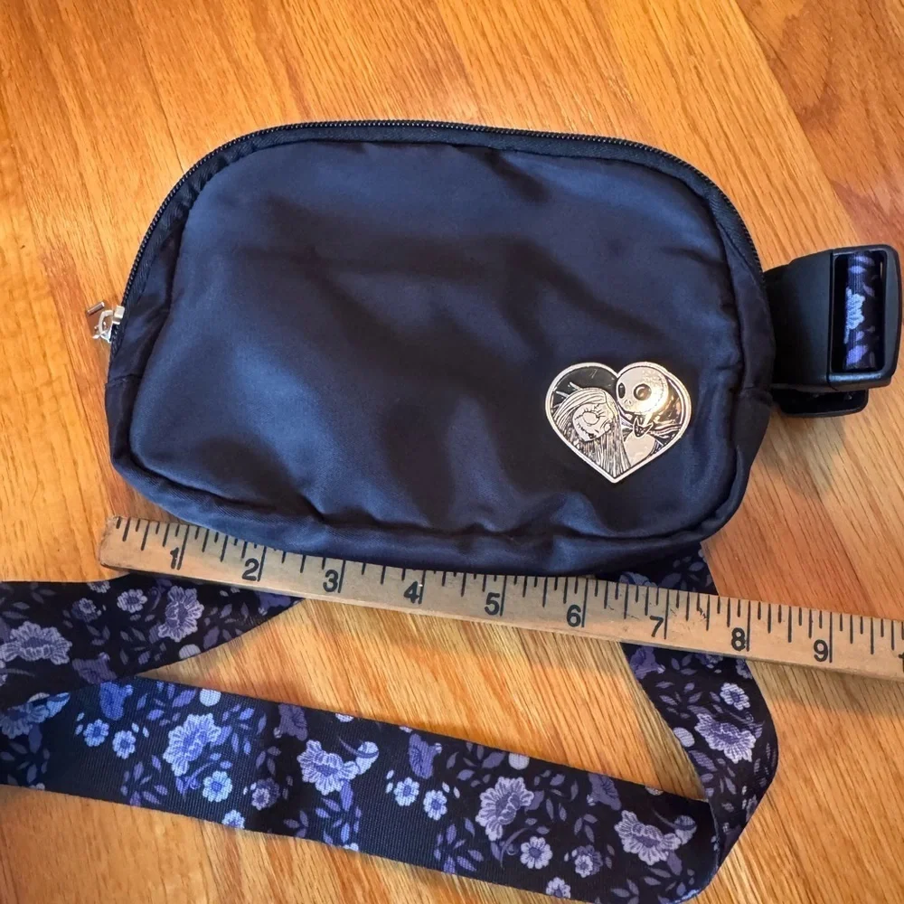 Disney’s Tim Burtons The Nightmare Before Christmas Black Fanny Pack